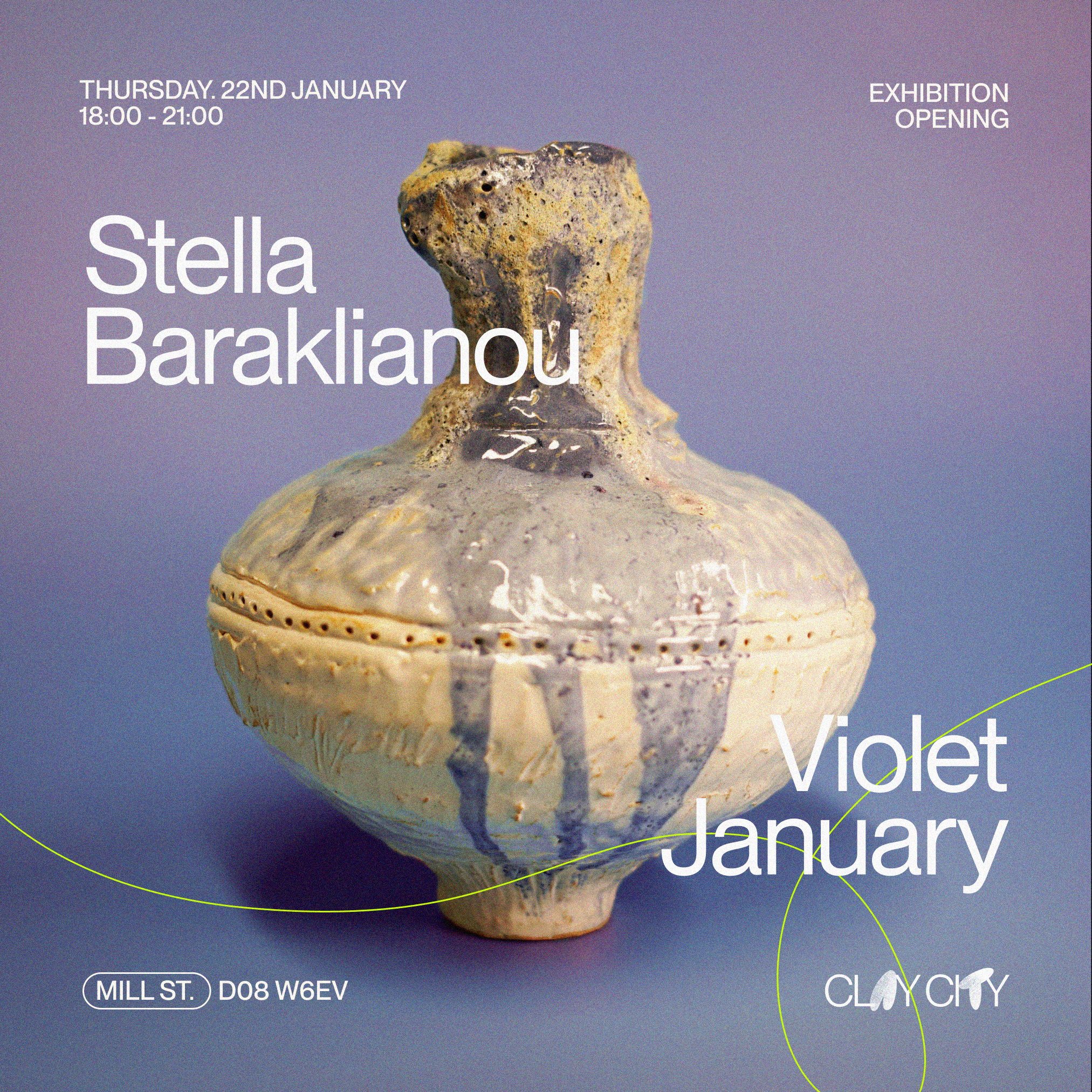 Exhibition: Stella Baraklianou, Violet January