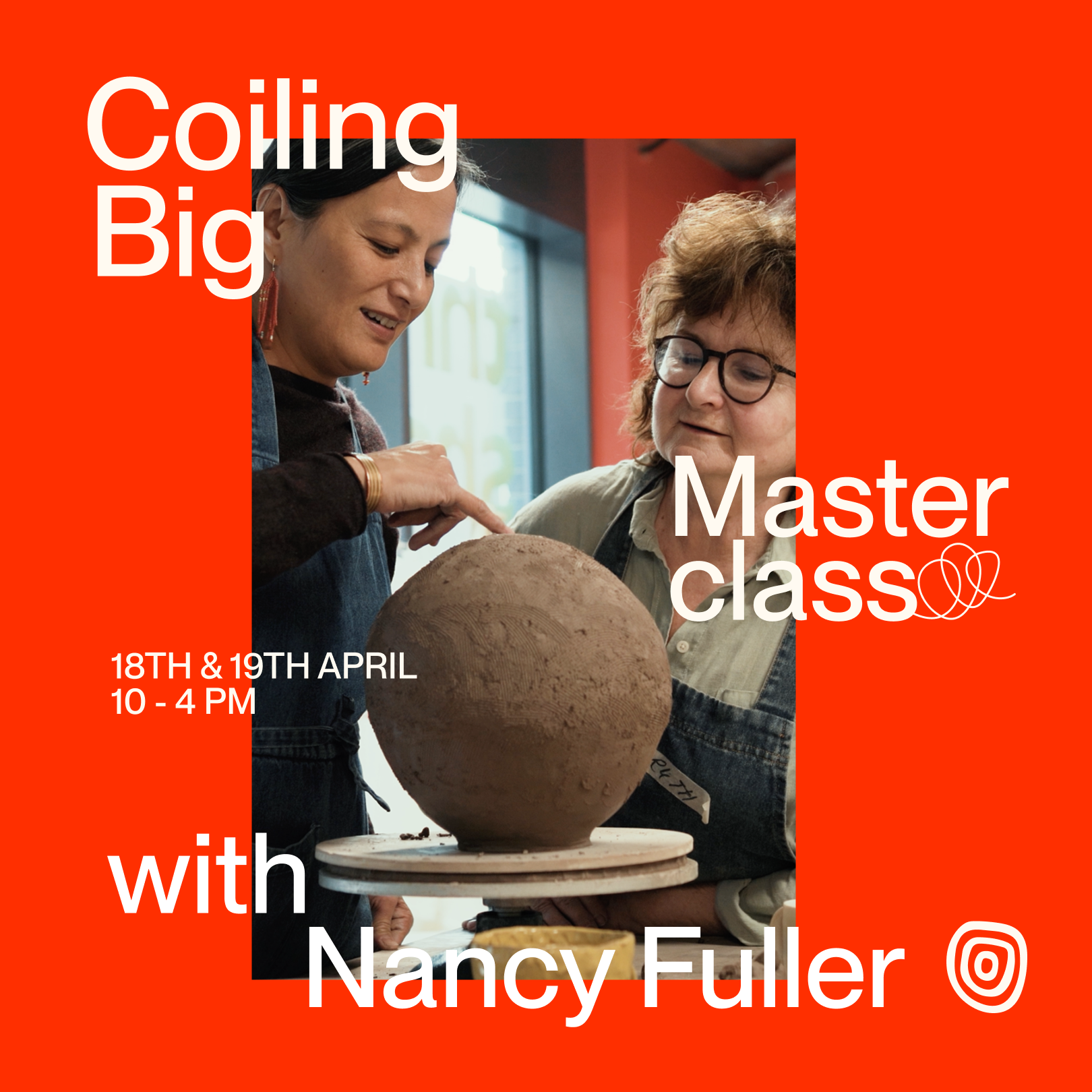 Level 2 | Coiling Big Masterclass with Nancy Fuller | 2 Days
