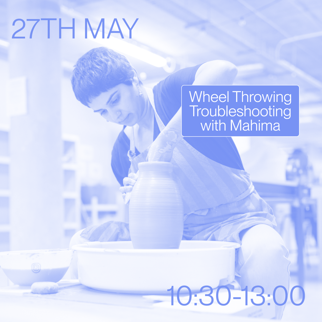 Level 2 | Wheel Throwing Troubleshooting with Mahima | 2.5 hours