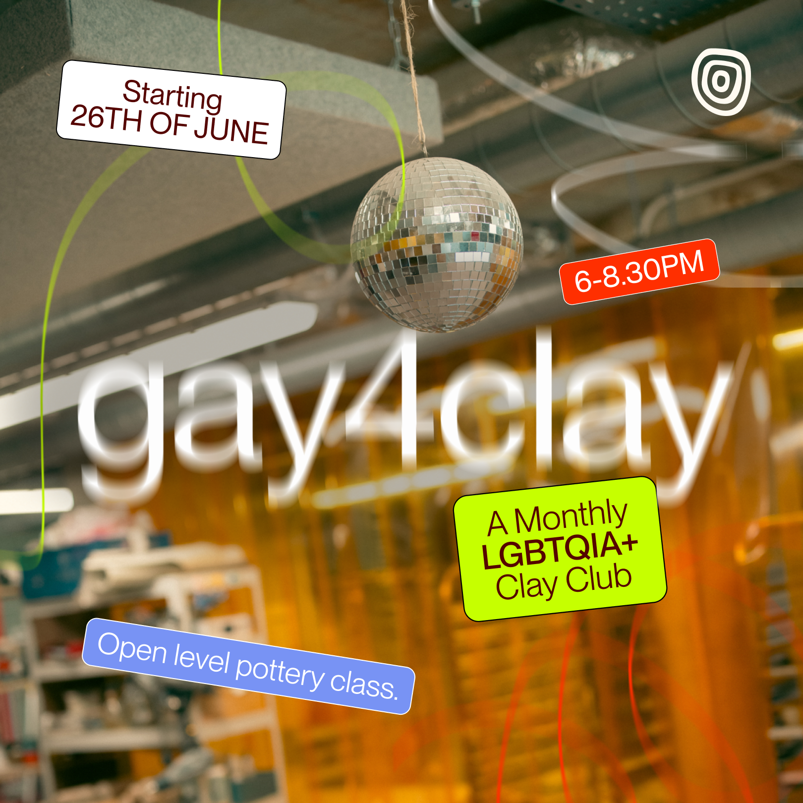 Level 0 | Gay4Clay | A Monthly LGBTQIA+ Clay Club