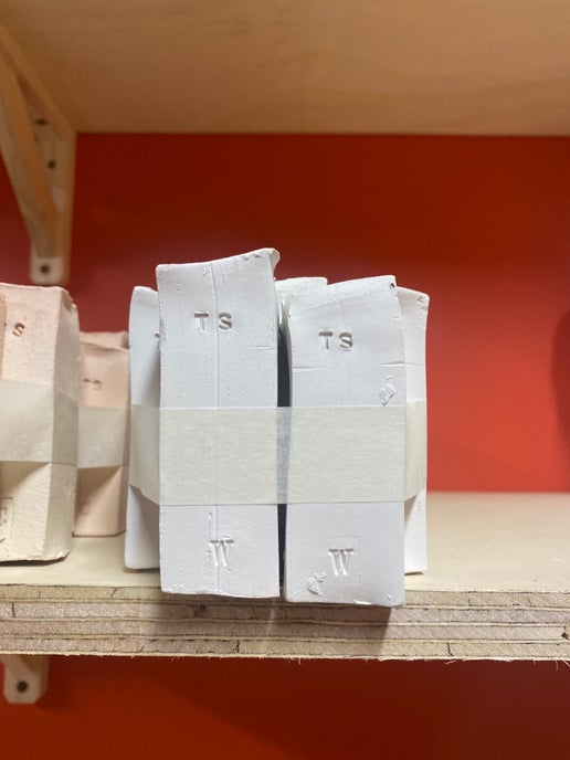 Original White Test Tiles X 5